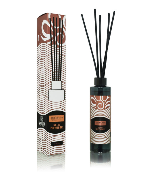 Spring Air Reed Diffuser Black Satin 200ml | Spring Air